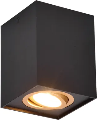 LAEVALGUSTI TRIO BISCUIT GU10 MUST/KULDNE