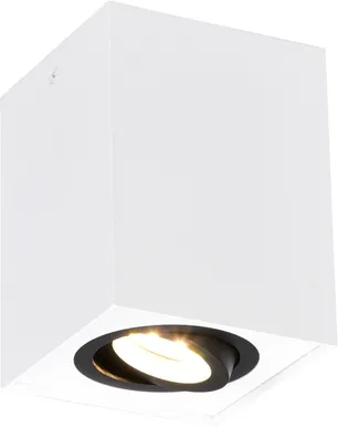 LAEVALGUSTI TRIO BISCUIT GU10 MUST/VALGE