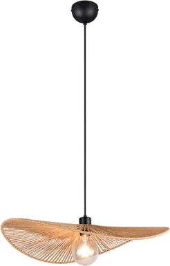 RIPPVALGUSTI TRIO LAURINE E27 58CM PRUUN/PABERLÕNG