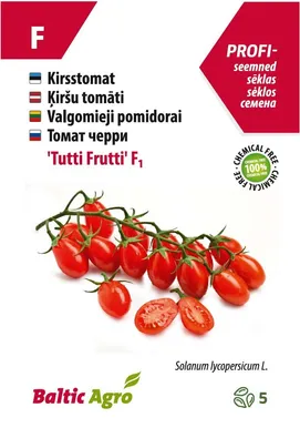 KIRSSTOMAT BALTIC AGRO "TUTTI FRUTTI" F1, 5 SEEMET