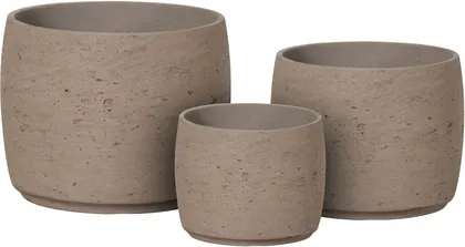 ÜMBRISPOTT RO CEMENT 28X28X22CM BEEŽ