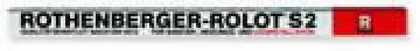 KÕVAJOODIS ROTHENBERGER ROLOT S2 2X2MM 1KG