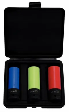 LÖÖKPADRUNITE KOMPLEKT KS TOOLS ALUMIINIUMVELGEDE 1/2", 3 OSA