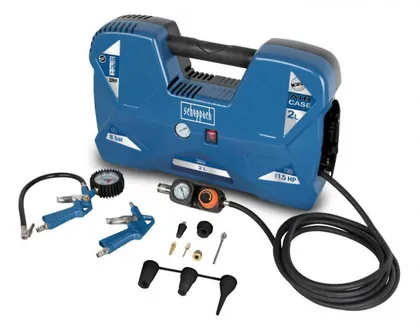 KOMPRESSOR SCHEPPACH AIRCASE 2L PAAGIGA+TARVIKUD, ÕLIVABA