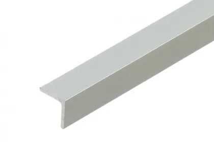 ALUMIINIUM L-PROFIIL CEZAR 10X10X1X1000MM ANOD.HÕBEDANE