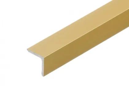 ALUMIINIUM L-PROFIIL CEZAR 12X12X1,5X2000MM ANOD.KULDNE