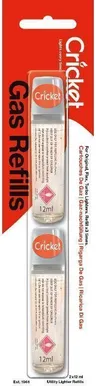 TULESÜÜTAJA TÄITEGAAS CRICKET 2X12ML