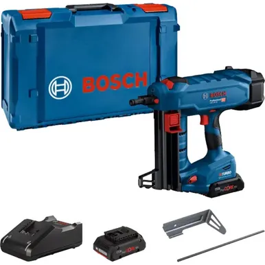 AKUNAELAPÜSTOL BOSCH GNB 18V-38 2X4.0AH PROC, GAL 18V-40
