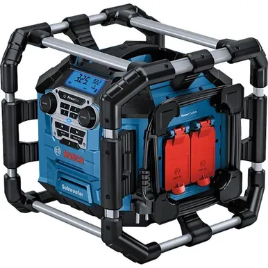 AKURAADIO BOSCH GPB 18V-5 C, ILMA AKU JA LAADIJATA