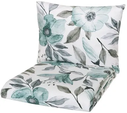 VOODIPESUKOMPLEKT 4LIVING GRETA 150X210CM, 50X60CM SININE