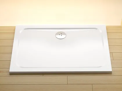 DUŠIALUS RAVAK GIGANT PRO 100X80 CHROME VALGE