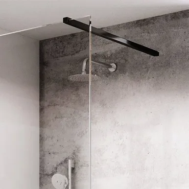 DUŠI PAIGALDUSKOMPLEKT RAVAK WALK-IN W SET-100 MUST