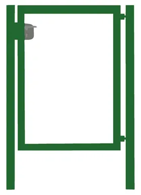 JALGVÄRAVA RAAM LOCINOX LUKUGA 1150X1000MM RAL6005 ZN