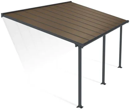 VARIKATUS TERRASSILE OLYMPIA 3X5,46M HALL/PRONKS