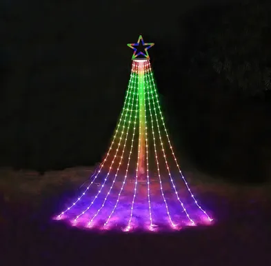 JÕULUVALGUSTUS MAGIC COLOR 224 LED 2,3M RGB IP44