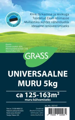 UNIVERSAALNE MURUSEEMNE SEGU GRASS 5KG