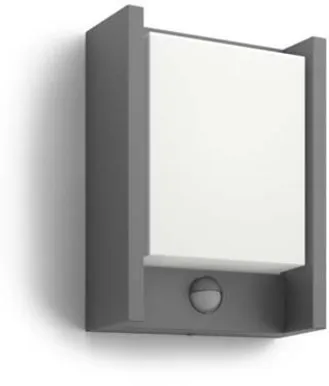 VÄLISVALGUSTI PHILIPS ARBOUR 3,8W 2700K ANTRATSIIT SENSORIGA