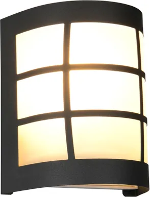 VÄLISVALGUSTI TRIO SINTRA SEINALE E27 MATT MUST