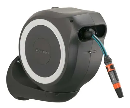 VOOLIKUPOOLI KOMPLEKT SEINALE GARDENA ROLL-UP S 15M, VALGE