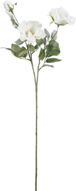 KUNSTLILL MICA DECORATIONS TEEROOS 69CM VALGE