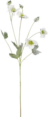 KUNSTLILL MICA DECORATIONS LUMEROOS 76CM VALGE