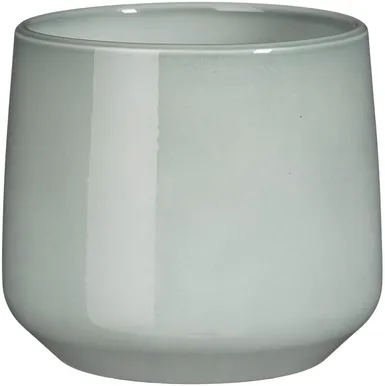 ÜMBRISPOTT MICA DECORATIONS AMBER 15,5X17CM HELEHALL