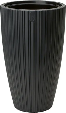 PLASTPOTT FORM-PLASTIC MIKA SLIM 40 SISUGA MUST