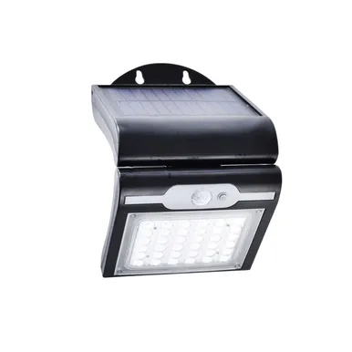 LED VÄLISVALGUSTI SPECTOR LIGHT 2,5W 200LM 7000K IP44 SOLAR MUST
