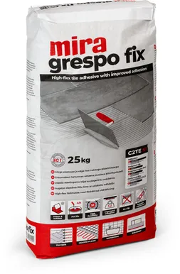 PLAATIMISSEGU MIRA GRESPO FIX 25KG