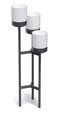 LILLEPOSTAMENT PROSPERPLAST BLOOMIE STAND 3 POTILE 1255X39,5CM VALGE