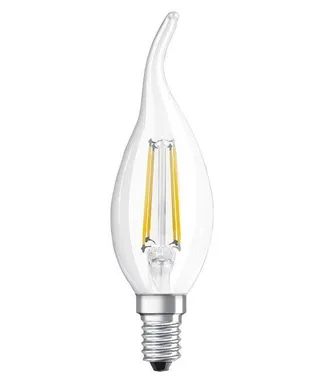 LED LAMP OSRAM STAR CLASSIC BA FIL 4W 827 E14 NON-DIM