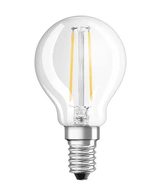 LED LAMP OSRAM STAR CLASSIC P FIL 2,5W 827 E14 NON-DIM