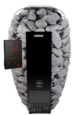 ELEKTIKERIS HARVIA SPIRIT SP60XW 6,0 KW WIFI MUST