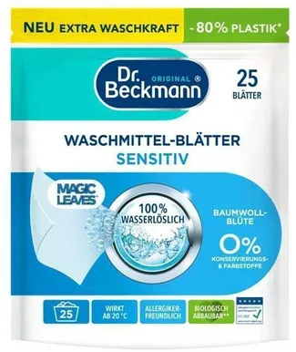 PESUVAHENDI LEHED DR BECKMANN SENSITIVE 25TK