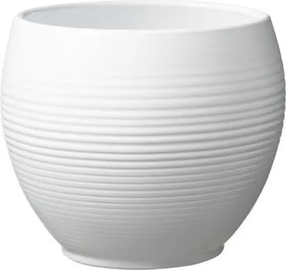 ÜMBRISPOTT SK MANACOR Ø22CM, VALGE