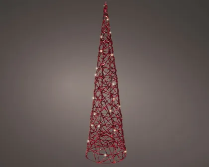 JÕULUKUJU KUUSK 30LED 16X60CM PUNANE TAIMERIGA