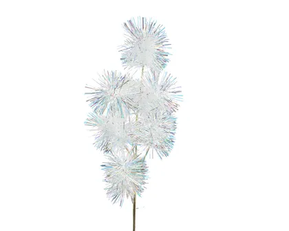 KUNSTLILL OKS KARRAGA 12X23X65CM VALGE