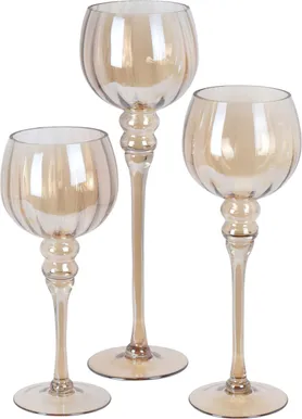 KÜÜNLAHOIDJATE KOMPL 3-OSALINE KLAAS