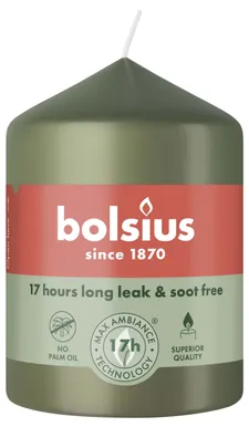 LAUAKÜÜNAL BOLSIUS 80/58MM 17H, OLIIVI ROHELINE