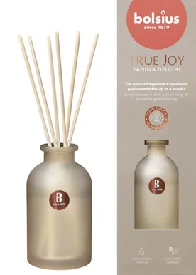 KODULÕHNASTAJA BOLSIUS TRUE JOY 80ML, VANILJE NAUDING
