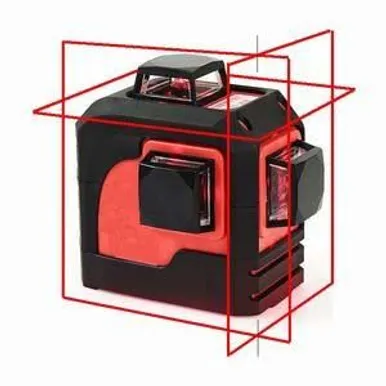 LASERLOOD PUNANE 3X360 MULTILASER 3D LASER