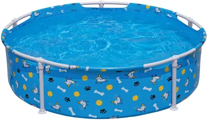 BASSEIN KOERTELE BESTWAY FETCHIN FUN 122X122X30,5CM