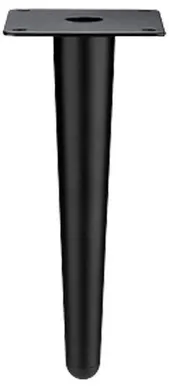 MÖÖBLIJALG 32X300MM SIRGE KITSENEV JALG, MUST