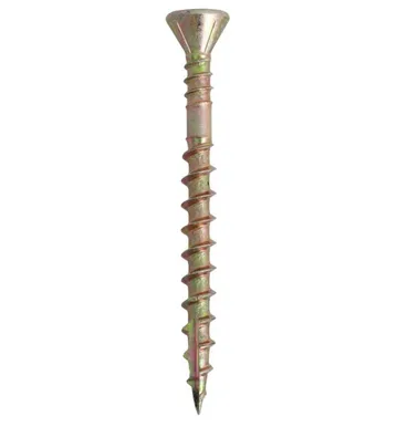 PUIDUKRUVI SENCO LINDIS HOBAU 55X4,2MM KOLLANE ZN PH2, 1000TK PAKIS