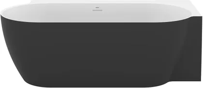 AKRÜÜLVANN RAVAK FREEDOM CORNER II TEC R 175X86CM PAREM, MUST/VALGE