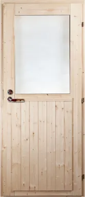 VÄLISUKS NORDIC TIMBER PRODUCTS PUIDUST SUURE KLAASIGA 9X21 PAREM