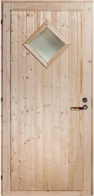 VÄLISUKS NORDIC TIMBER PRODUCTS PUIDUST KLAASIGA 9X20 VASAK