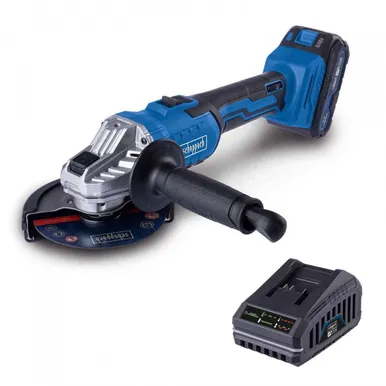 AKUKETASLÕIKUR SCHEPPACH C-AG125-X SET L (1X4,0AH) 20V AKU JA LAADIJAGA