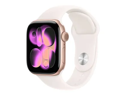 NUTIKELL APPLE WATCH SERIES 11 GPS 42MM ROSE GOLD/CREAM M/L