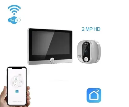 NUTIKAS UKSEKELL INOVO LCD-MONITORIGA WIFI, SALVESTAV